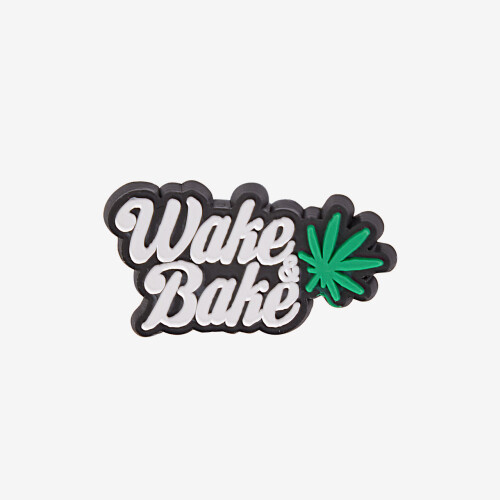 Amulett Wake and Bake fehér-zöld