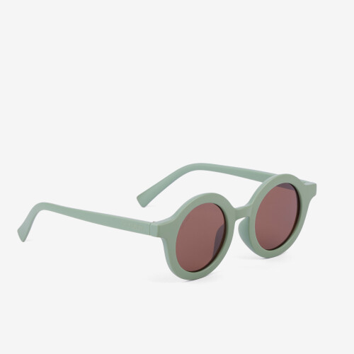 Slnečné okuliare K mintová/hnedé sklá