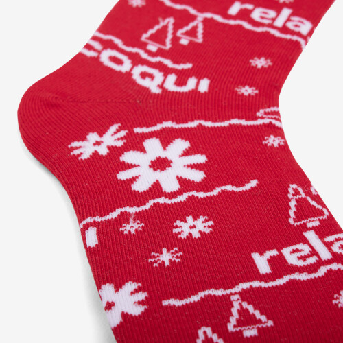 Різдвяні шкарпетки для дітей червоні