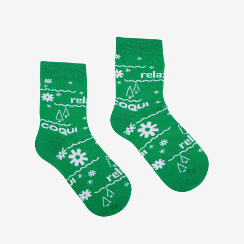 X-MAS SOCKS Green for kids