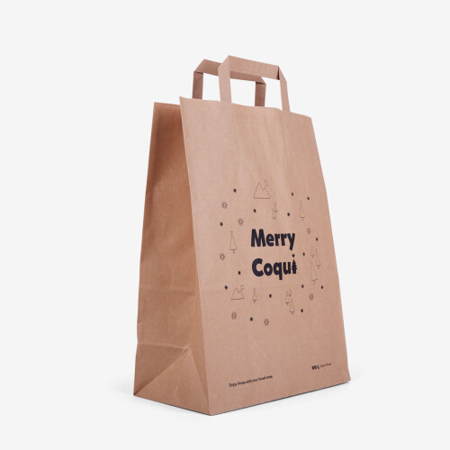 Paper shopping bag Merry Coqui