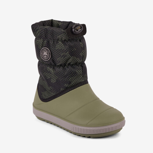 MIKA téli csizma Army green katonai zöld