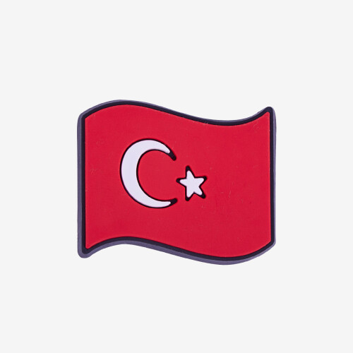 AMULET Turecká vlajka červená