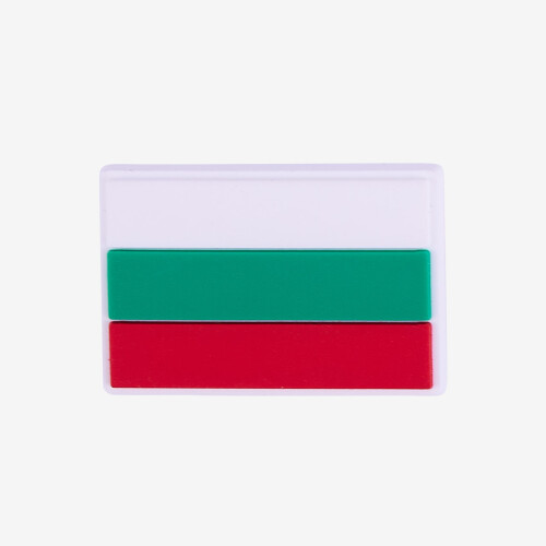 AMULET Bulharská vlajka zelená/červená/biela