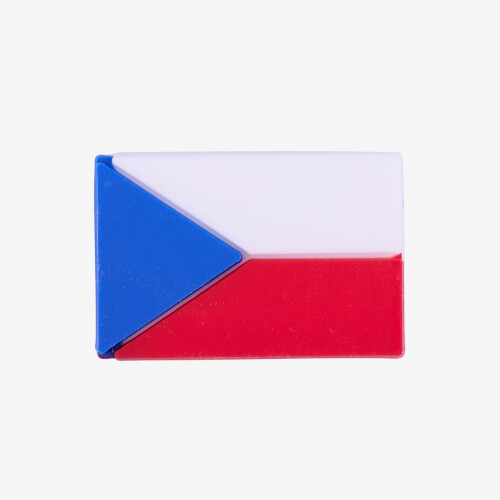 AMULET Česká vlajka modrá/biela/červená