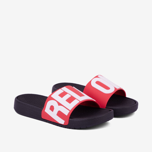 Pantofle SPEEDY černo-červené