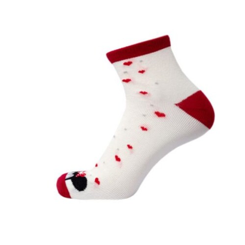 Шкарпетки дитячі 9068 COQUI/ DUNA білий/червоний
