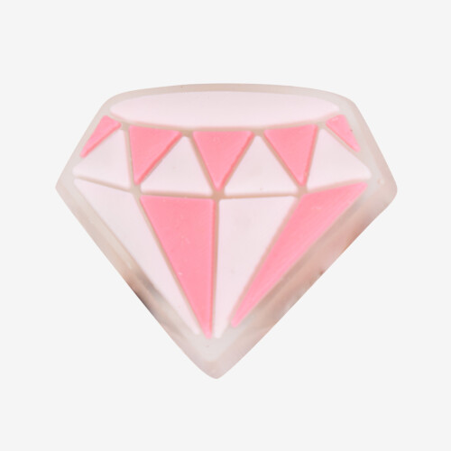 AMULETZ růžový diamant LED růžový