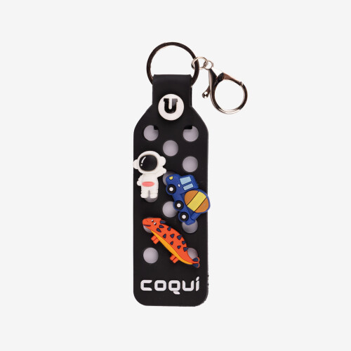 KEYCHAIN BLACK + 3 amuletz