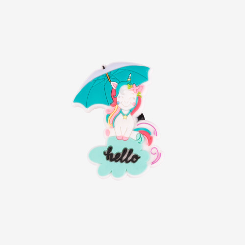 AMULET Hello Unicorn růžovo-bílý
