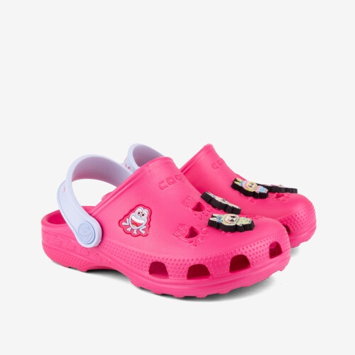 LITTLE FROG Lt. Fuchsia/Candy Blue + set Labubuski gratis