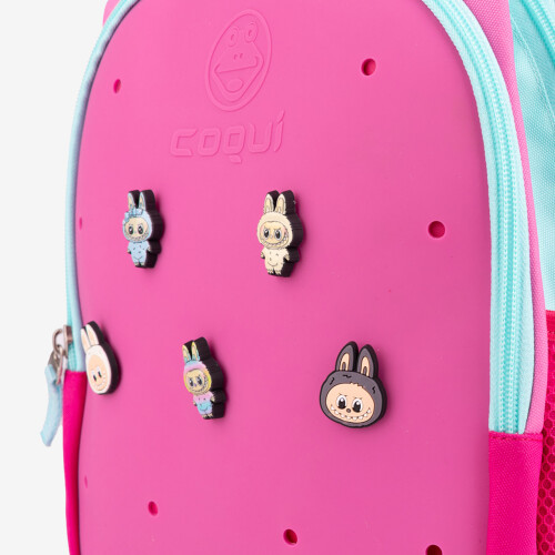 BAGSY Fuchsia/New Mint + set Labubuski gratis
