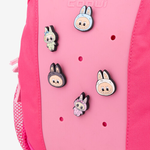 RUCKSY Dk. Pink/Lt. Fuchsia + set Labubuski gratis
