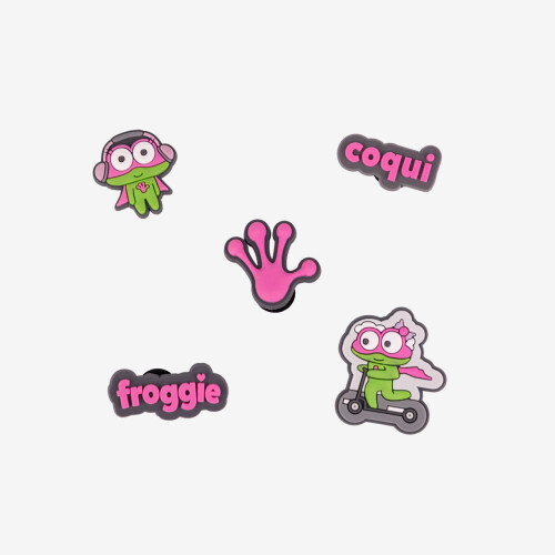 AMULETZ Pink Froggie růžový set