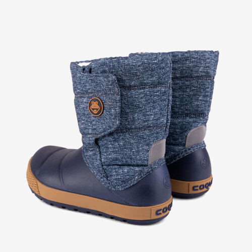 MIKI Navy/Lt. Brown Jeans