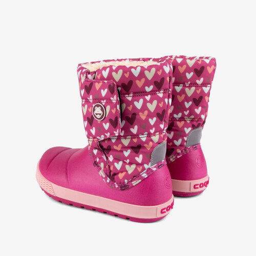 MIKI Magenta/Powder Pink Hearts