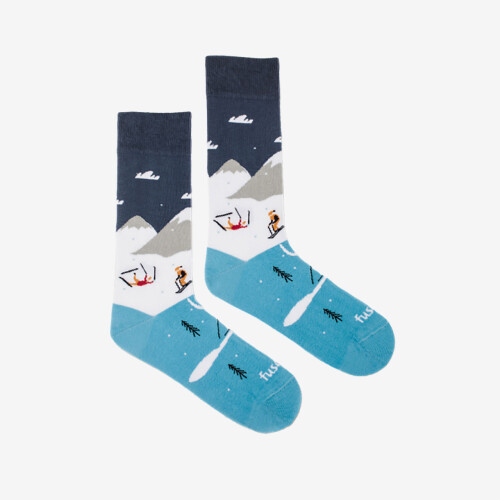 SOCKS V zime na svahu