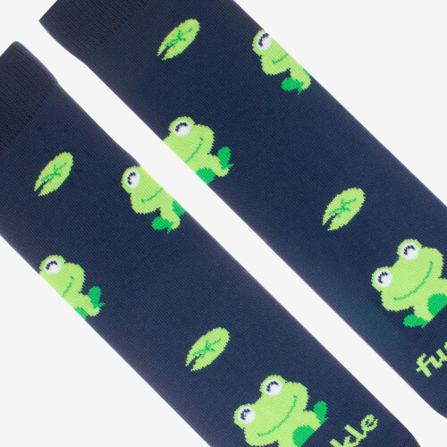 PONOŽKY modré s žábou