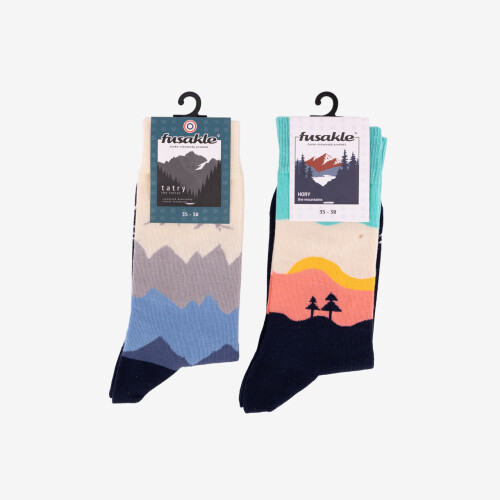 Vánoční balíček ponožek Malebna krajina + Krivan