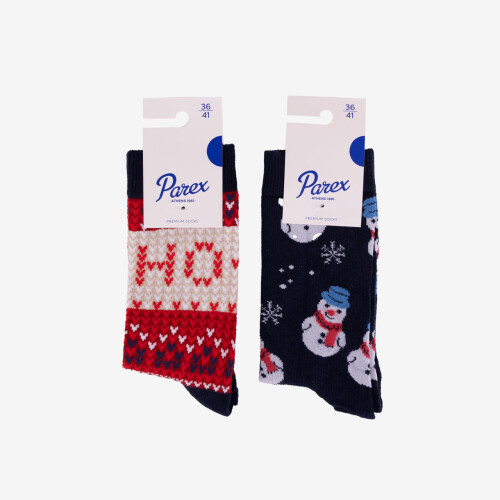 Vánoční balíček ponožek HOHO + Snowmen