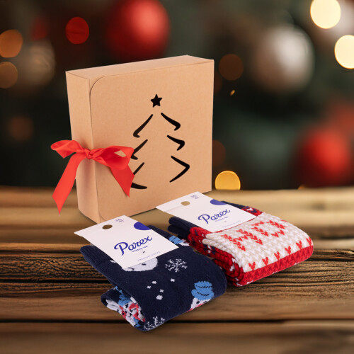 Vánoční balíček ponožek HOHO + Snowmen