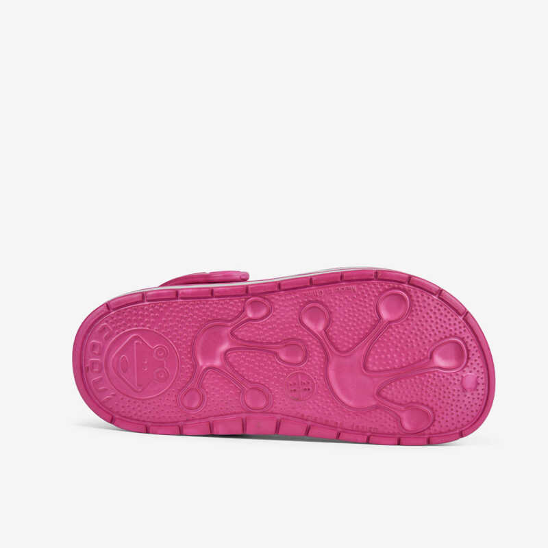 Clogs FROGGY pink/grau