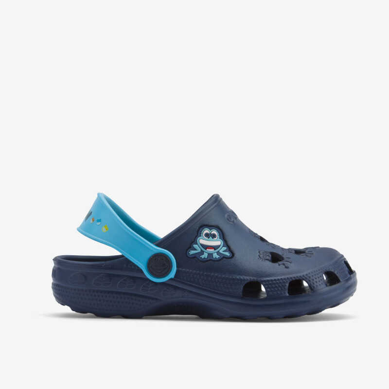 Clogs LITTLE FROG navy blau/blau