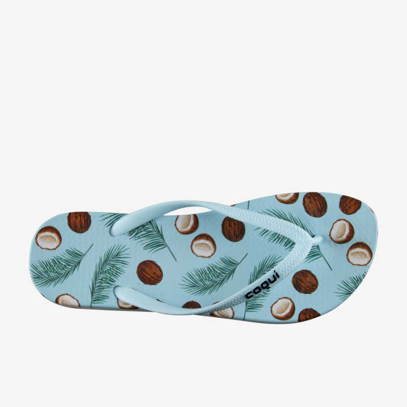 Flip Flops KAJA PRINTED pastel blau