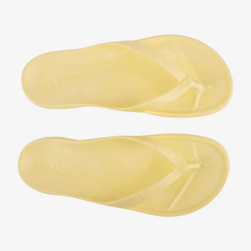 NAITIRI flip-flop papucs sárga