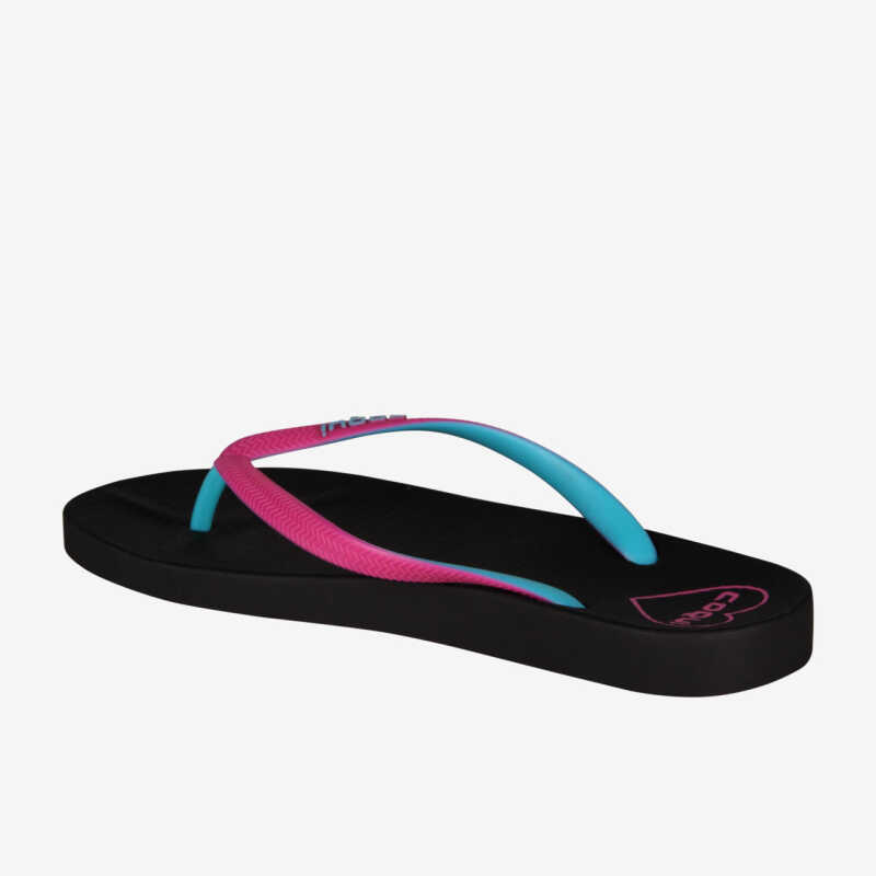 Flip Flops KAJA schwarz/magenta