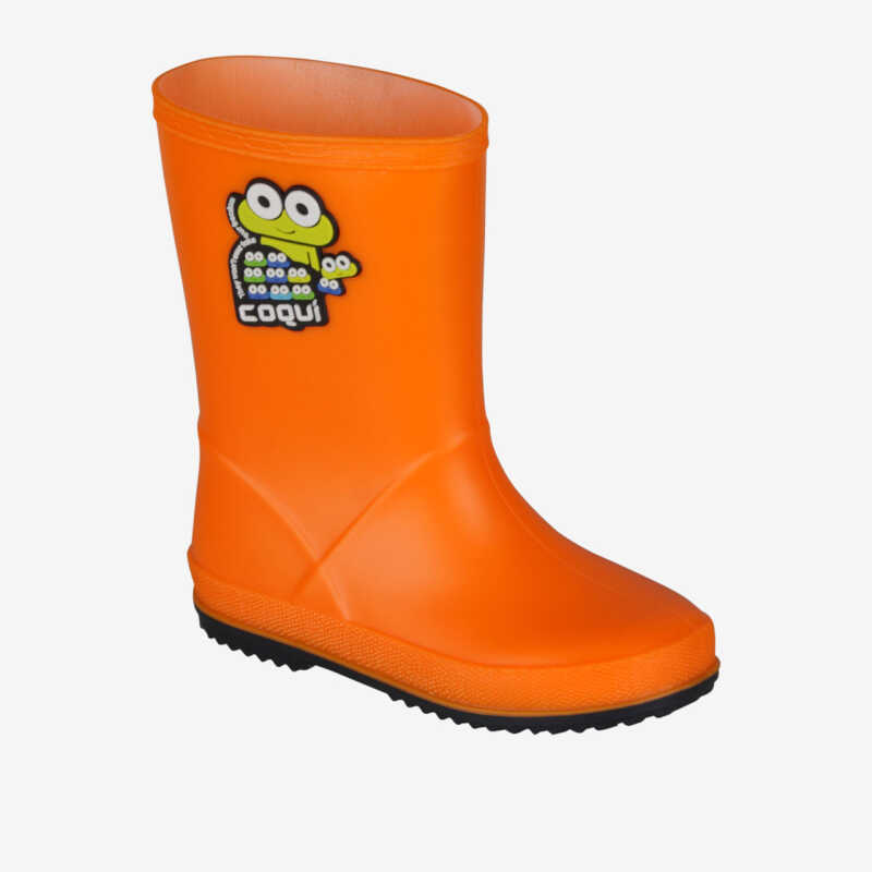 Regenstiefel RAINY FROG orange/blau