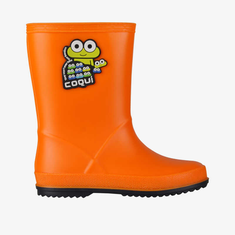 Regenstiefel RAINY FROG orange/blau