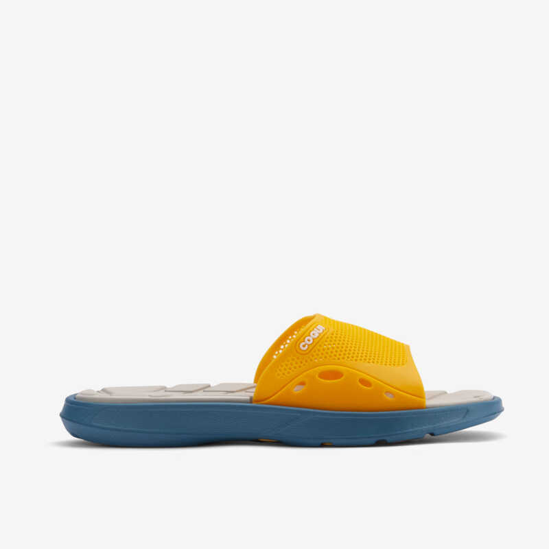 Slipper MELKER blau/orange