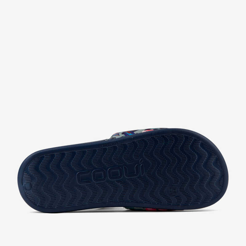 Slipper SANA navy blau/rosa