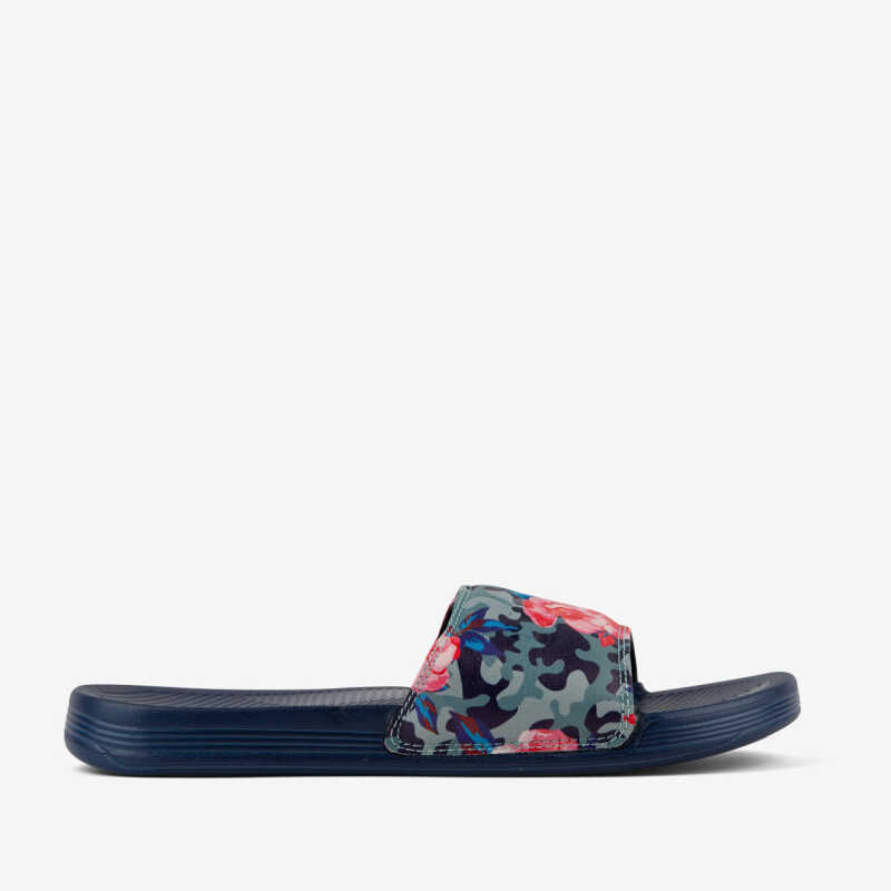 Slipper SANA navy blau/rosa