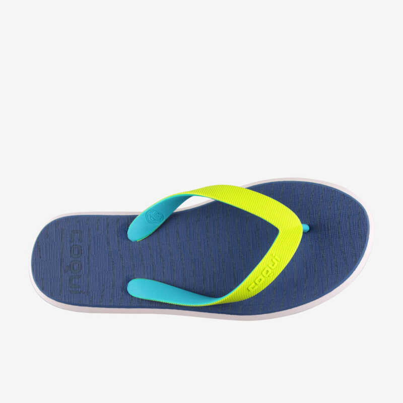 KARE flip-flop papucs sötétkék/citrus