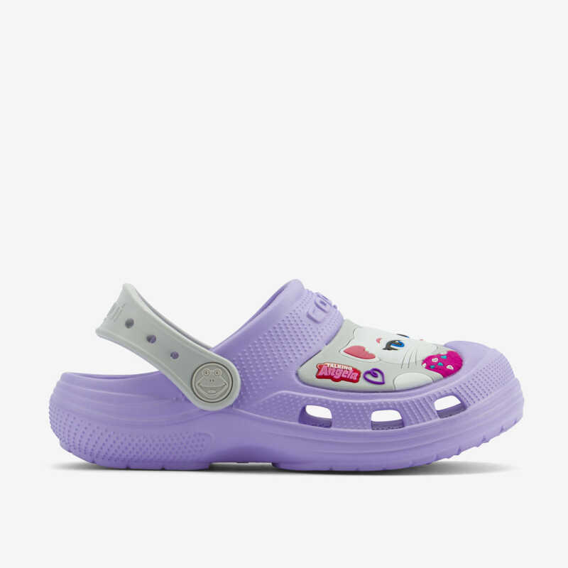 Clogs MAXI Talking Tom and Friends lila/grau