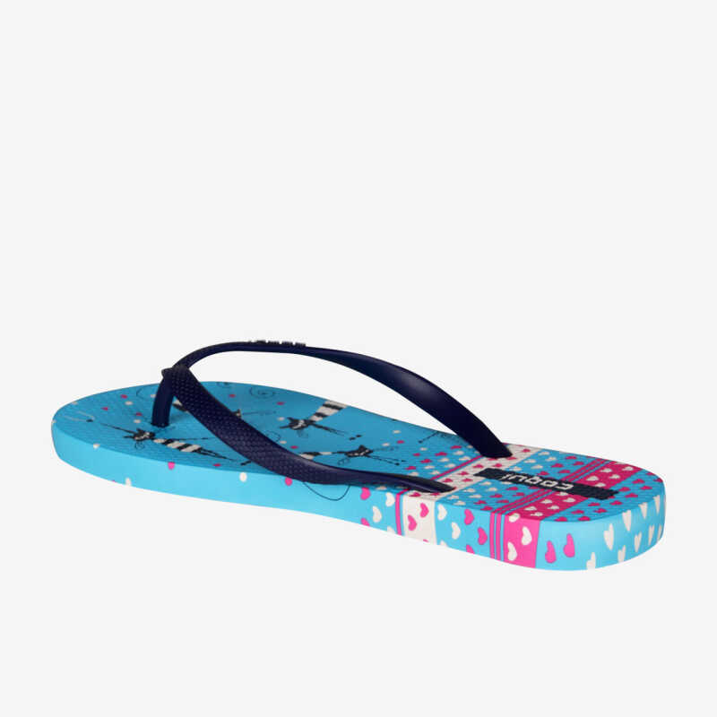 JAI flip-flop papucs royal kék/fekete