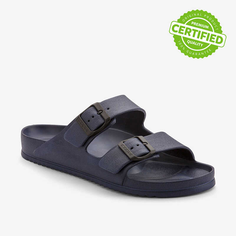 Pantoffeln KONG navy blau