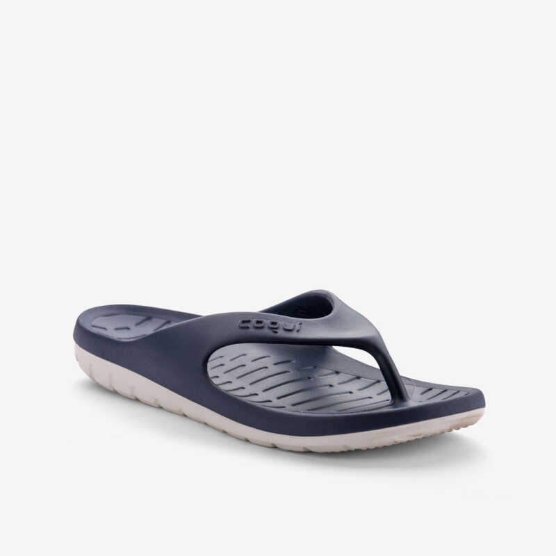 ZUCCO flip-flop papucs sötétkék fehér