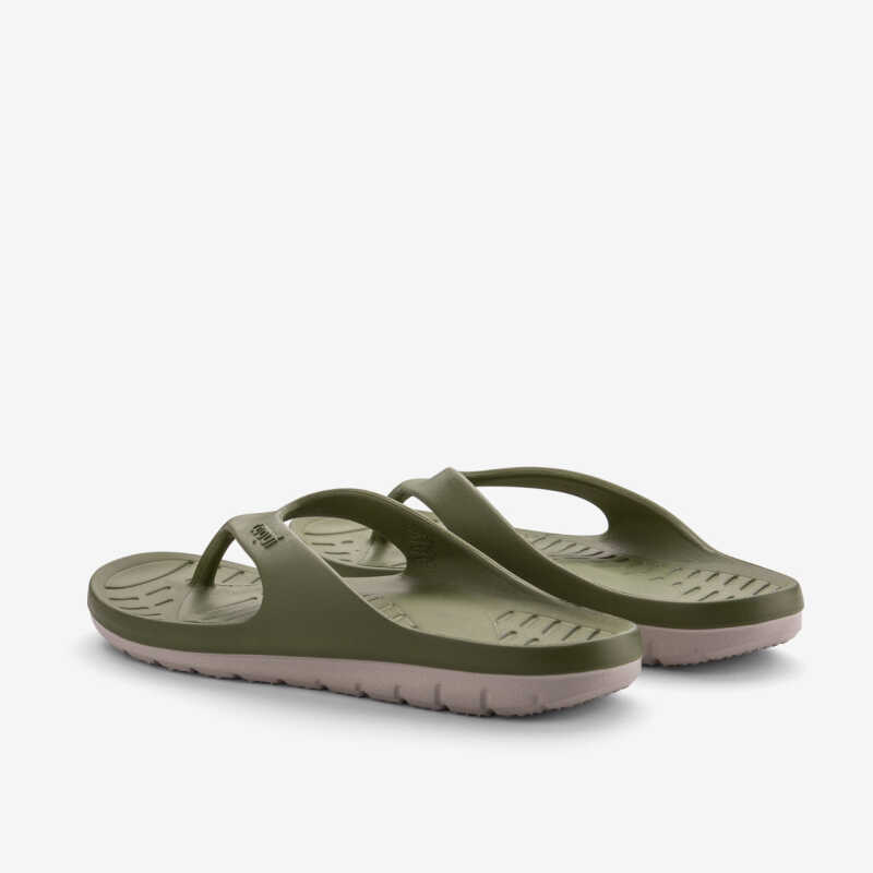 ZUCCO flip-flop papucs katonai zöld szürke