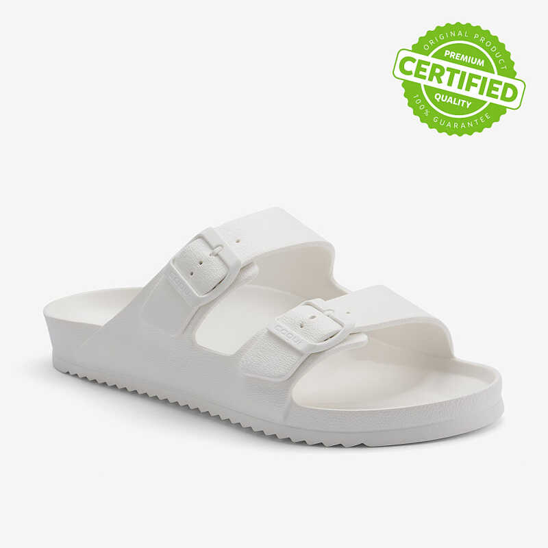 Pantoffel KONG weiss