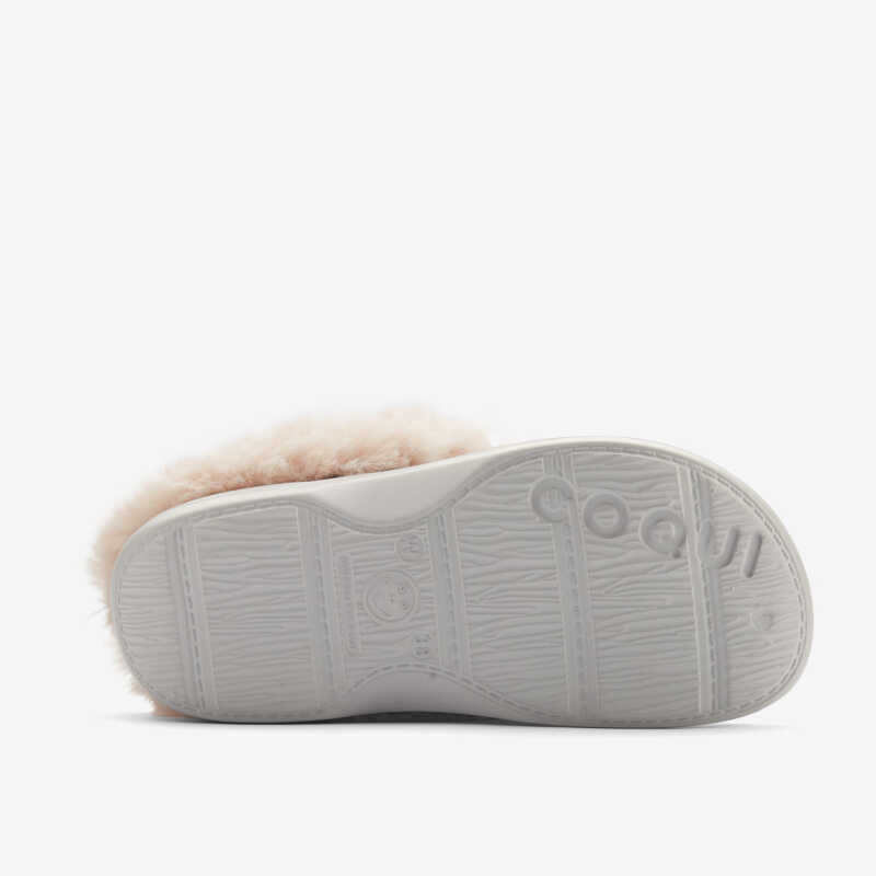 Winter Clogs HUSKY grau/rosa