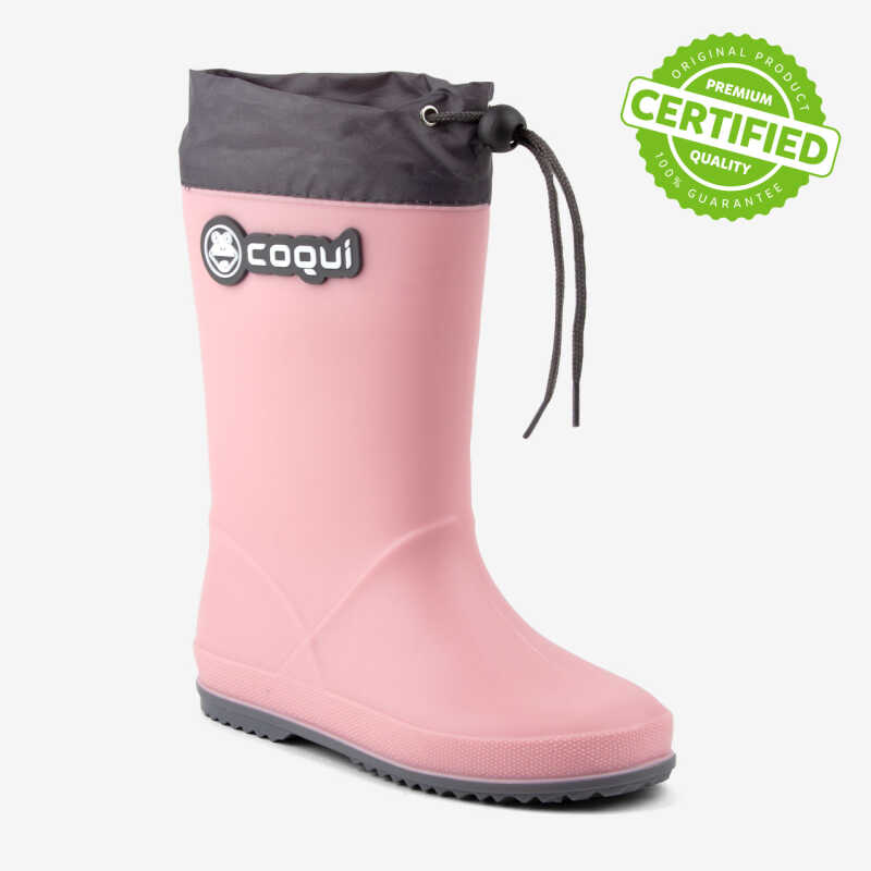 RAINY COLLAR Powder pink/Dk. grey