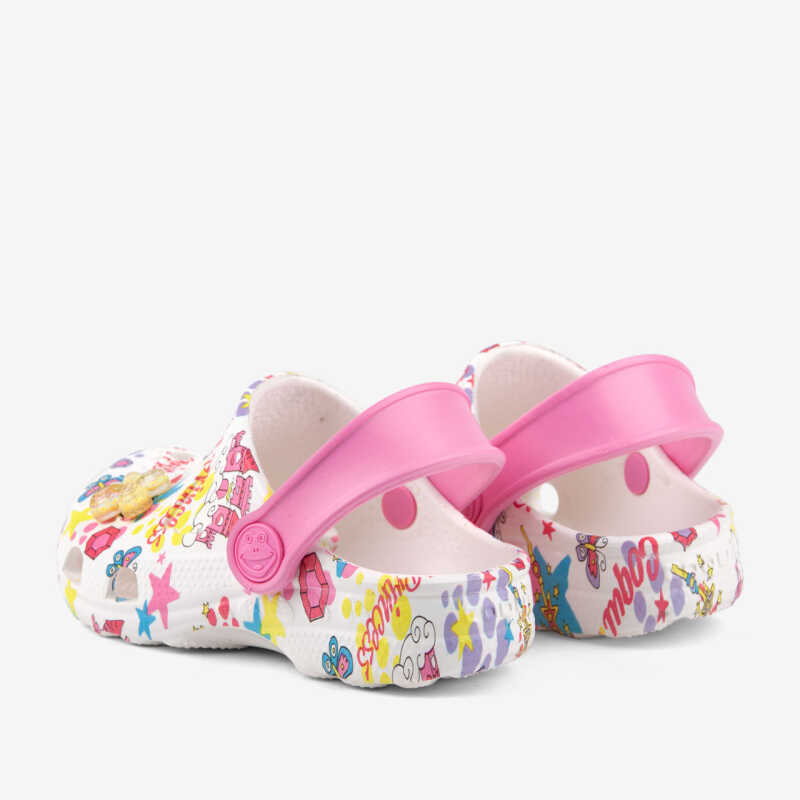 Clogs LITTLE FROG Prinzessin mit Anstecker