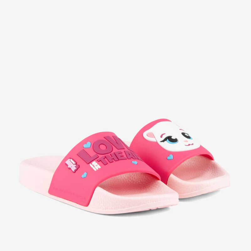 Шльопанці дитячі COQUI RUKI (6383 TT&amp;F Candy pink/Lt. fuchsia) рожевий/малиновий світло-рожевий/фуксія
