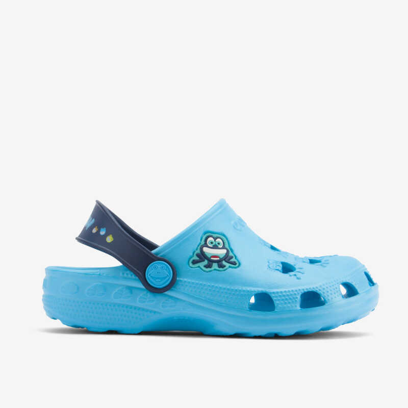 Clogs LITTLE FROG blau/navy