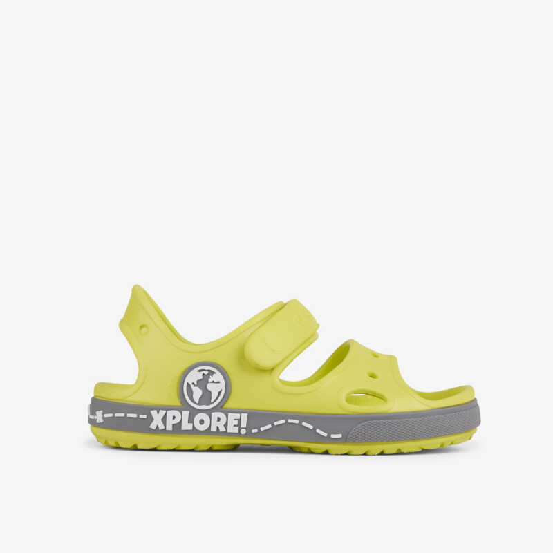 Sandálky YOGI citrusová žltá/šedá