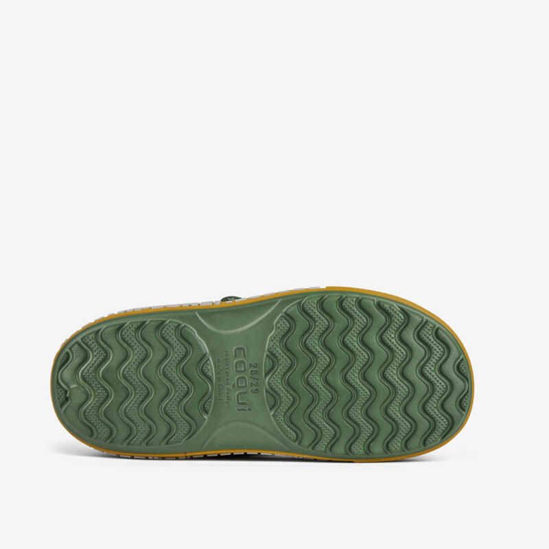 Sandály YOGI zelená/žlutá