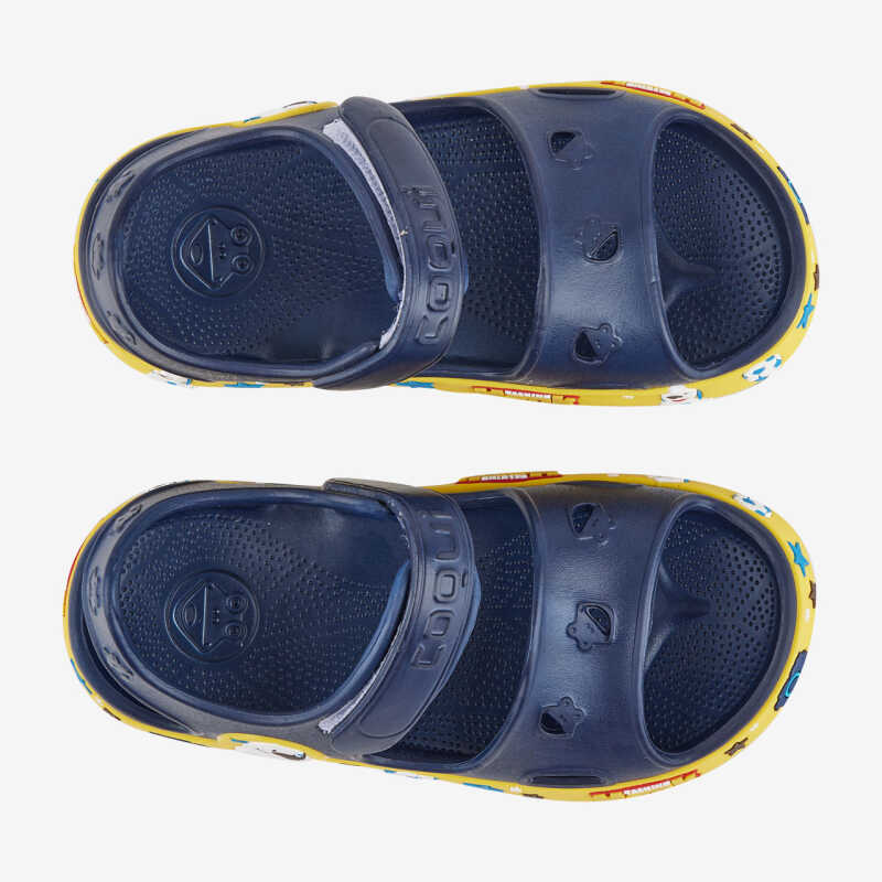 Sandály FOBEE TT&amp;F modrá/žlutá